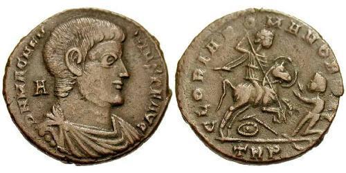 1 Centenionalis Imperio romano (27BC-395) Bronce Magnencio (303-353)