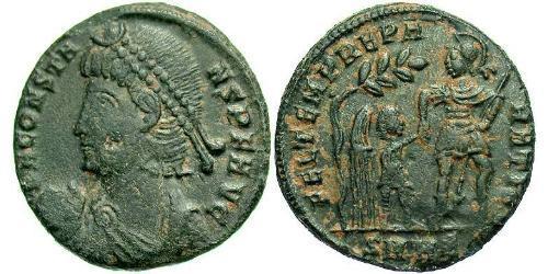 1 Centenionalis Imperio romano (27BC-395) Bronce Constante I (320-350)
