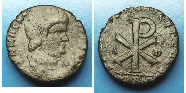 1 Centenionalis Imperio romano (27BC-395) Bronce Magnencio (303-353)