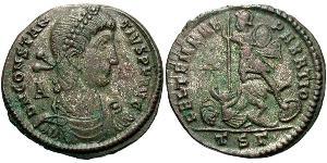 1 Centenionalis Empire romain (27BC-395) Bronze Constance II (317 - 361)