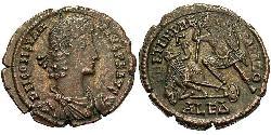 1 Centenionalis Roman Empire (27BC-395) Bronze Constantius II (317 - 361)