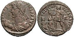 1 Centenionalis Roman Empire (27BC-395) Bronze Constantius II (317 - 361)