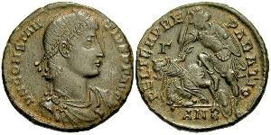 1 Centenionalis Roman Empire (27BC-395) Bronze Constantius II (317 - 361)