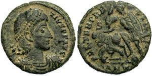 1 Centenionalis Roman Empire (27BC-395) Bronze Constantius II (317 - 361)