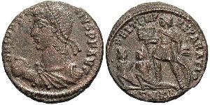 1 Centenionalis Roman Empire (27BC-395) Bronze Constantius II (317 - 361)