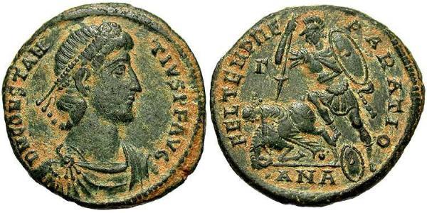 1 Centenionalis Roman Empire (27BC-395) Bronze Constantius II (317 - 361)