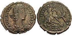 1 Centenionalis Römische Kaiserzeit (27BC-395) Bronze Constantius II(317 - 361)