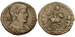 1 Centenionalis Römische Kaiserzeit (27BC-395) Bronze Magnentius (303-353)