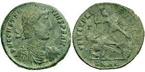 1 Centenionalis Römische Kaiserzeit (27BC-395) Bronze Constantius II(317 - 361)