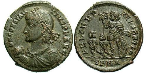 1 Centenionalis Römische Kaiserzeit (27BC-395) Bronze Constantius II(317 - 361)