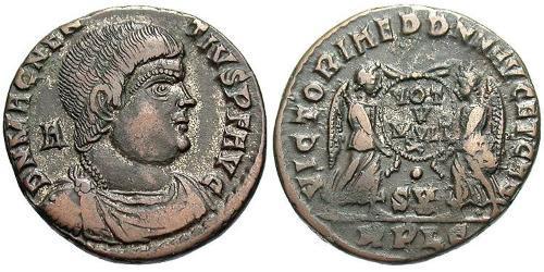1 Centenionalis Römische Kaiserzeit (27BC-395) Bronze Magnentius (303-353)