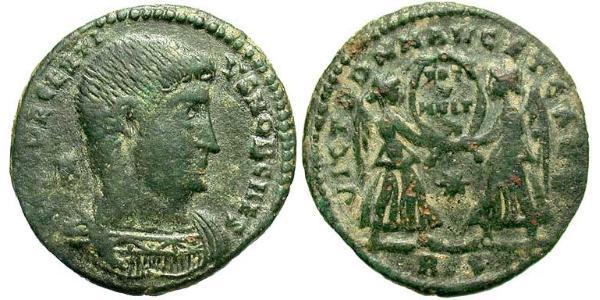 1 Centenionalis Western Roman Empire (285-476) Bronze Decentius (?-353)