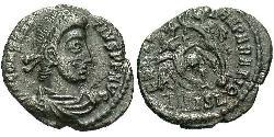 1 Centenionalis Impero romano (27BC-395) Bronzo Costanzo II (317 - 361)