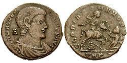 1 Centenionalis Impero romano (27BC-395) Bronzo Magnenzio (303-353)