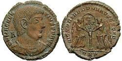 1 Centenionalis Impero romano (27BC-395) Bronzo Magnenzio (303-353)