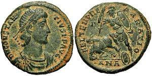 1 Centenionalis Impero romano (27BC-395) Bronzo Costanzo II (317 - 361)