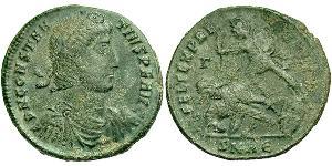 1 Centenionalis Impero romano (27BC-395) Bronzo Costanzo II (317 - 361)