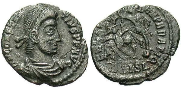 1 Centenionalis Impero romano (27BC-395) Bronzo Costanzo II (317 - 361)