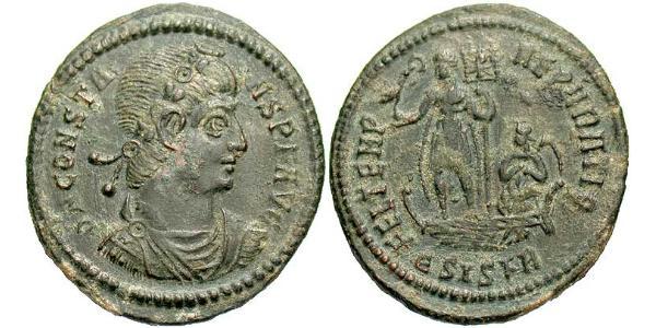 1 Centenionalis Impero romano (27BC-395) Bronzo Costante I (320-350)