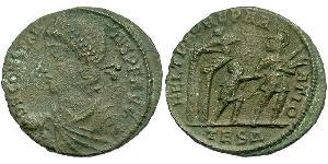 1 Centenionalis Римская империя (27BC-395) Бронза Констанций II (317 - 361)