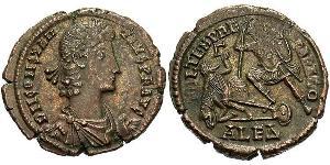 1 Centenionalis Римська імперія (27BC-395) Бронза Констанцій II (317 - 361)