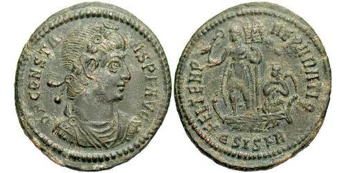 1 Centenionalis Римська імперія (27BC-395) Бронза Констант I (320-350)