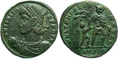 1 Centenionalis Римська імперія (27BC-395) Бронза Констант I (320-350)