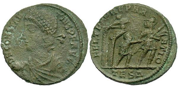 1 Centenionalis Римська імперія (27BC-395) Бронза Констанцій II (317 - 361)