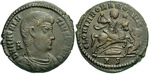 1 Centenionalis 羅馬帝國 青铜 Magnentius (303-353)