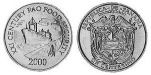 1 Centesimo Panamá Alluminio 