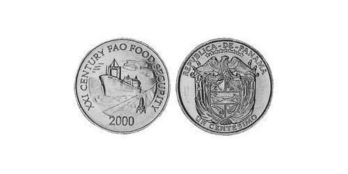 1 Centesimo Republic of Panama Aluminium 