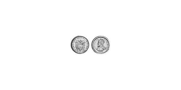 1 Centesimo Panamá Argento 