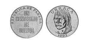 1 Centesimo Panamá Bronce 