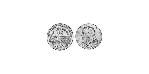 1 Centesimo Panamá Bronce 