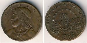 1 Centesimo Panamá Bronzo 