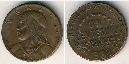 1 Centesimo Panamá Bronzo 