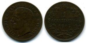 1 Centesimo Kingdom of Italy (1861-1946) Copper 