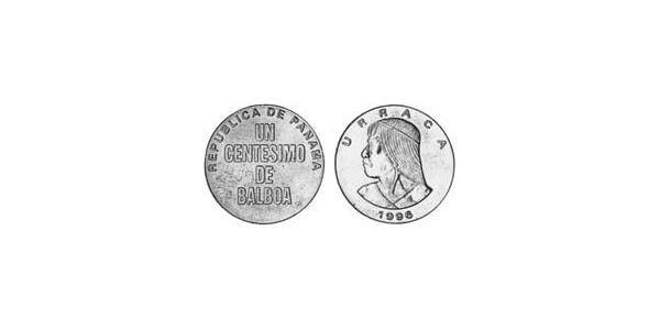 1 Centesimo Republic of Panama Copper 