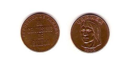 1 Centesimo Panama Cuivre 