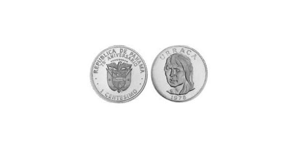 1 Centesimo Panama Cuivre 