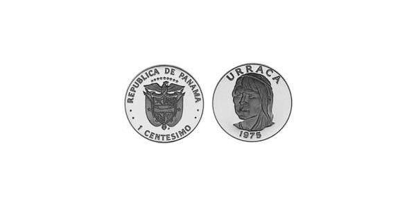 1 Centesimo Panama Cuivre 