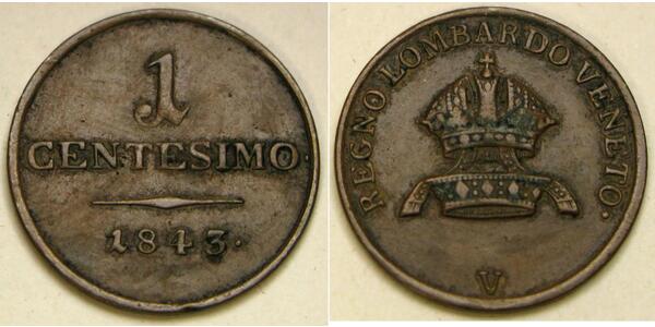 1 Centesimo Italien Kupfer 