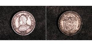 1 Centesimo Panama Silber 