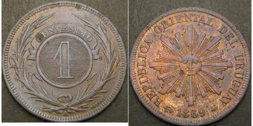 1 Centesimo Uruguay 青铜 