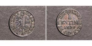 1 Centime Suisse Argent 