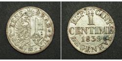 1 Centime Svizzera Argento 