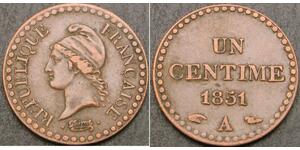 1 Centime France Copper 