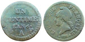1 Centime France Copper 