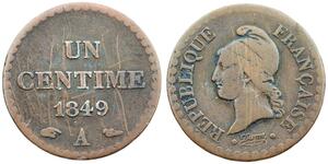 1 Centime Frankreich Kupfer 