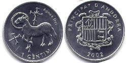 1 Centime Andorra  